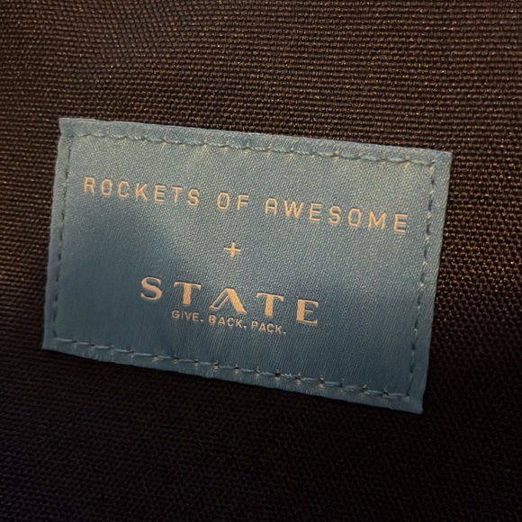 STATE + ROCKETS OF AWESOME NWT Apollo Bag backpack - Picture 2 of 7